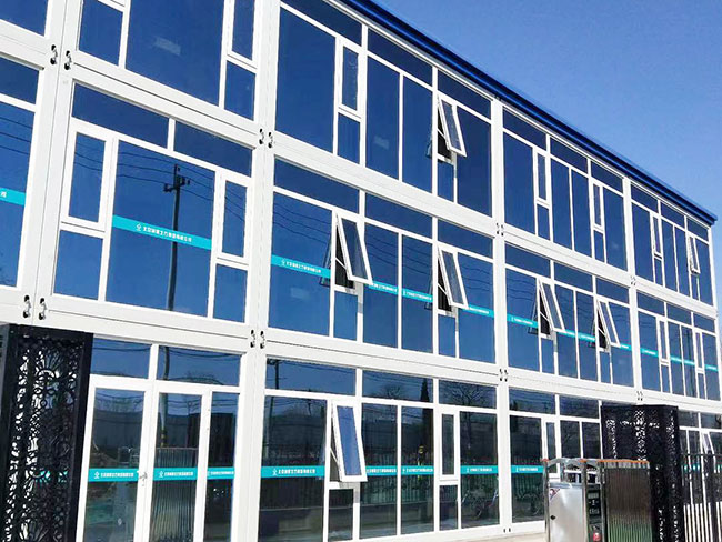 玻璃幕墻箱式房